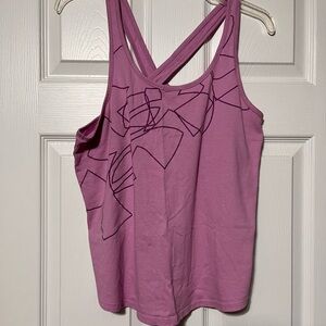 Under Armour Purple Muscle Tee Tank Top with Racerback
